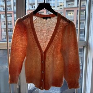 Maje | Printed Mohair Cardigan